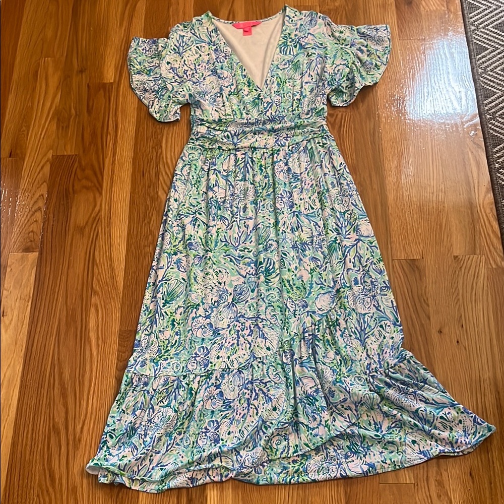 Lily Pulitzer Multicolored Midi Dress